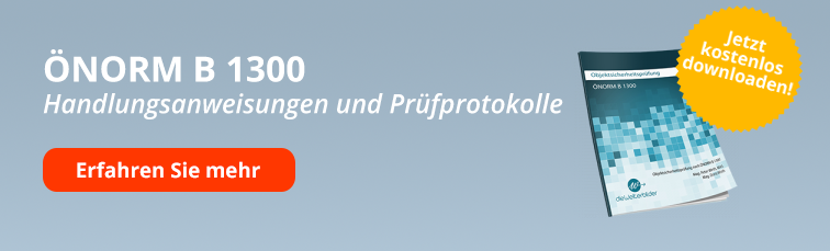 ÖNORM B 1300 - Empfehlung Oder Pflicht?