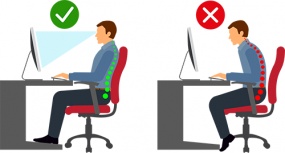 Ergonomisches Arbeiten im Homeoffice